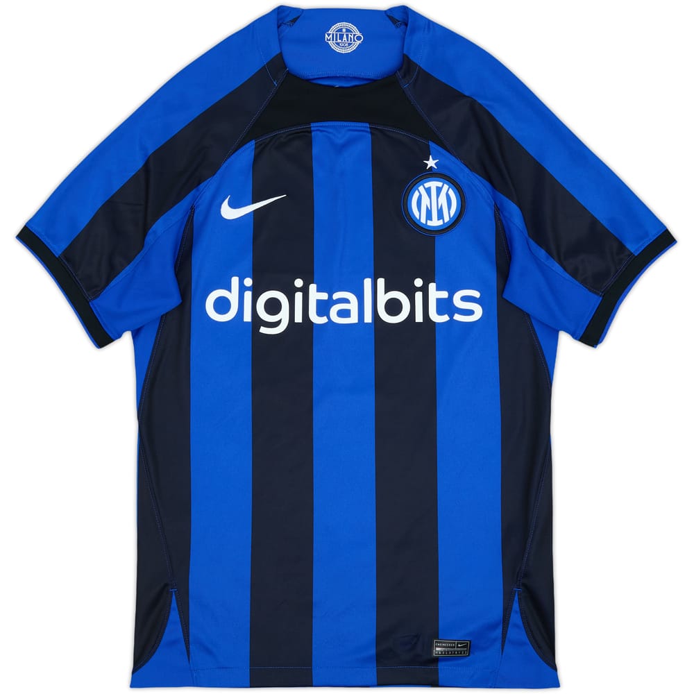 2022-23 Inter Milan Home Shirt - 9/10 - (S)