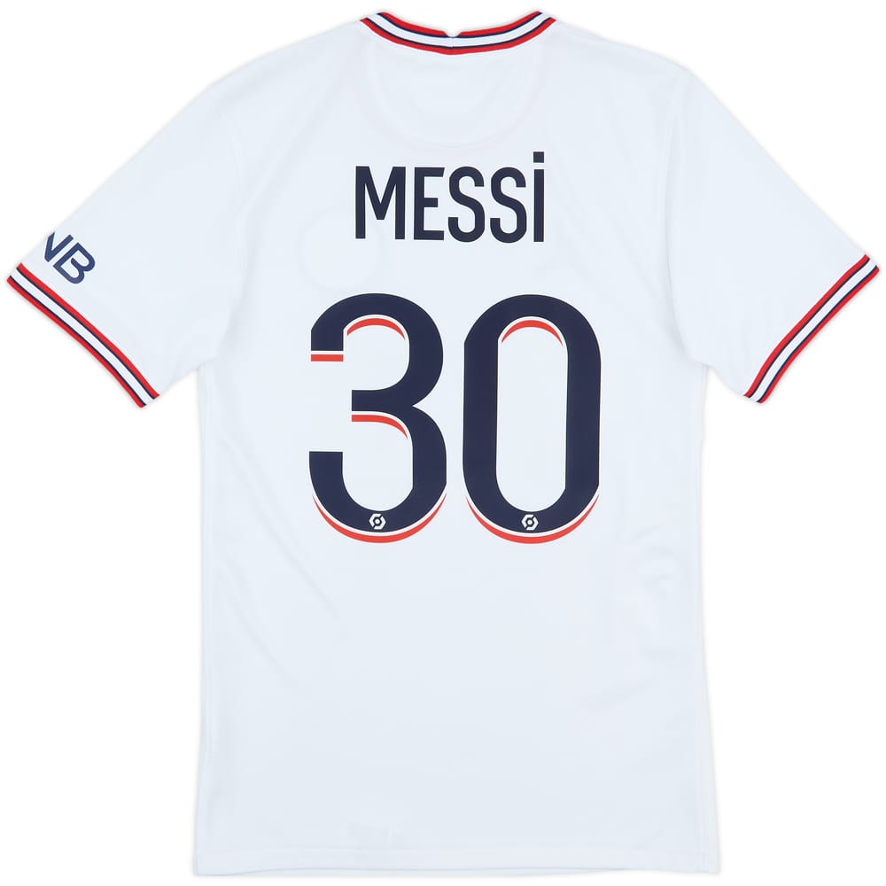 2021-22 Paris Saint-Germain Fourth Shirt Messi #30 - 8/10 - (XS)