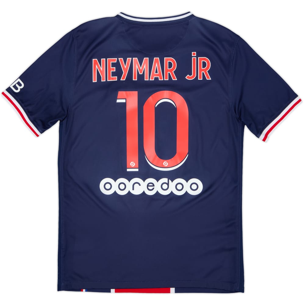 2020-21 Paris Saint-Germain Home Shirt NeymarJr #10 - 8/10 - (S)