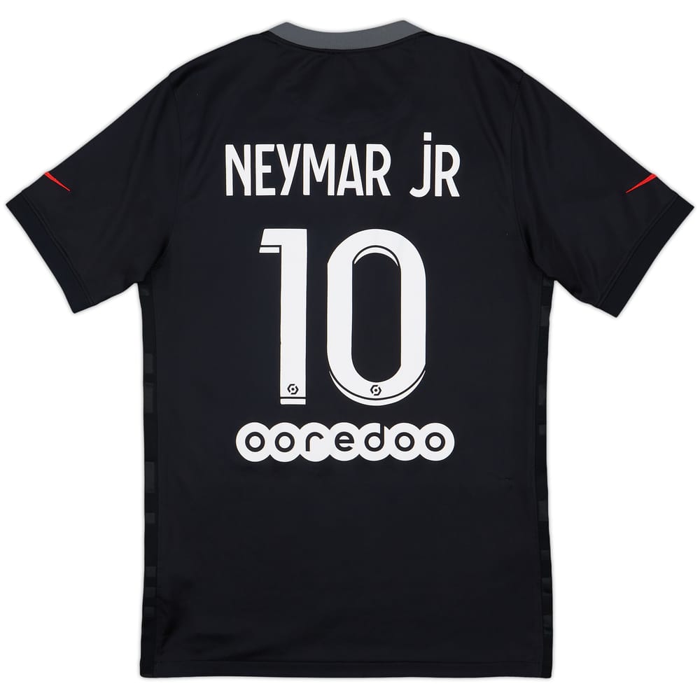 2021-22 Paris Saint-Germain Third Shirt Neymar Jr #10 - 8/10 - (S)