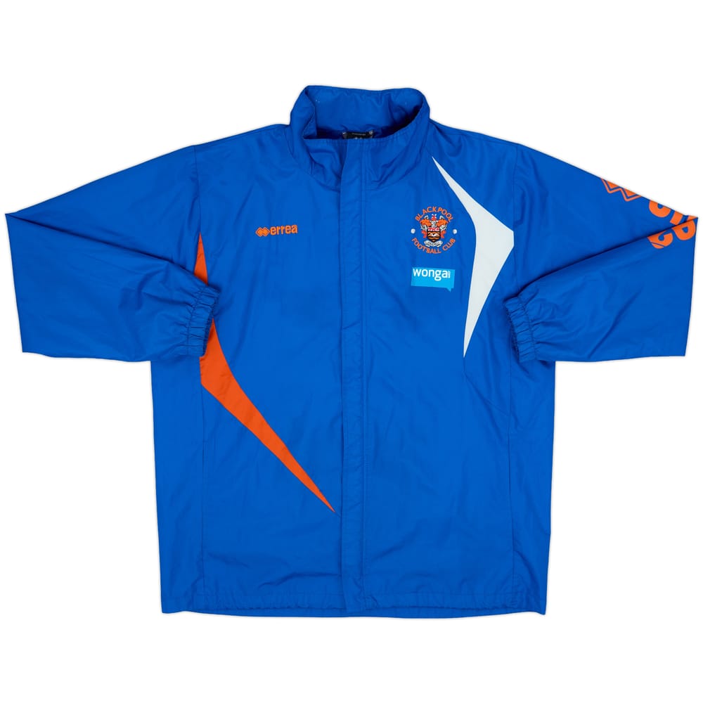 2013-14 Blackpool Errea Hooded Track Jacket - 8/10 - (L)