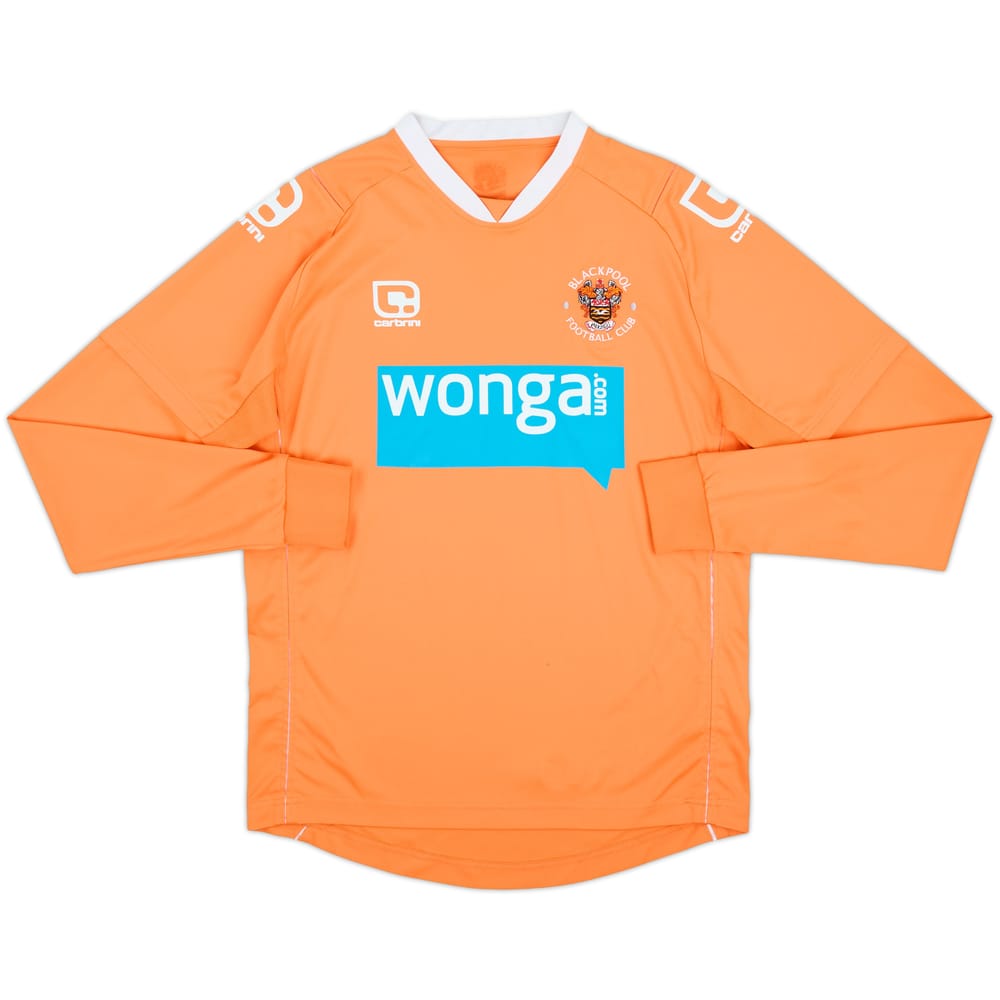 2010-11 Blackpool Home L/S Shirt - 8/10 - (M)