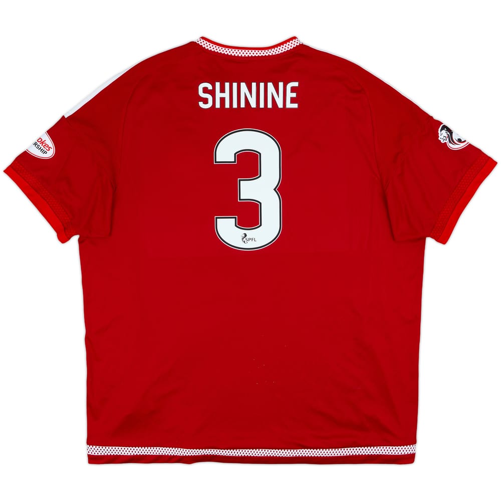 2015-16 Aberdeen Home Shirt Shinnie #3 - 10/10 - (XXL)