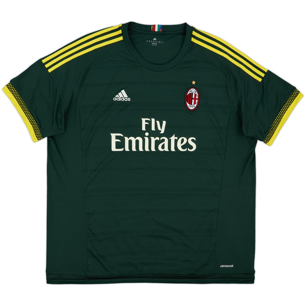 2015-16 AC Milan Third Shirt - 10/10 - (XXL)