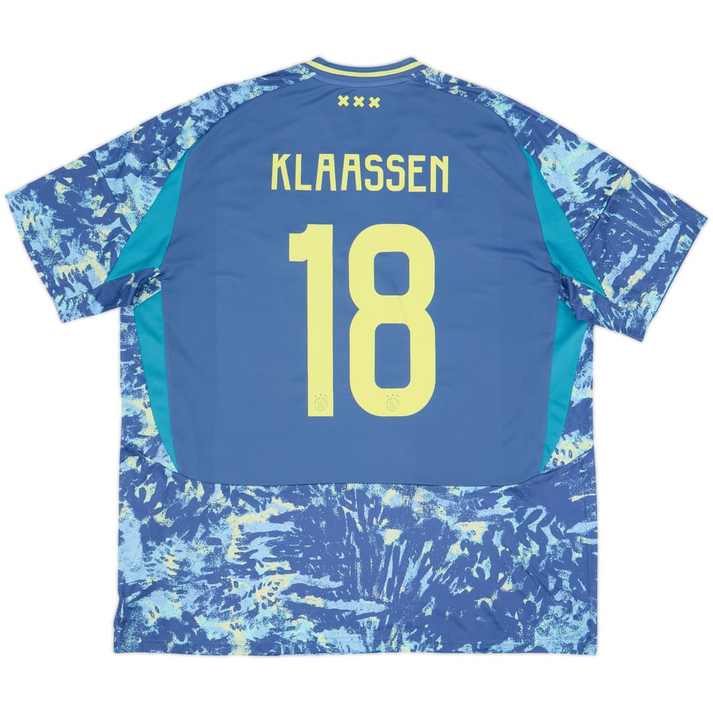 Camiseta de visitante del Ajax 2024-25 Klaassen #18 (XXL)