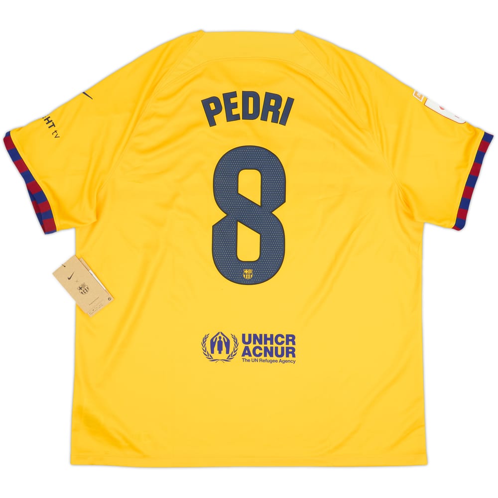 2023-24 Barcelona Fourth Shirt Pedri #8 (XXL)