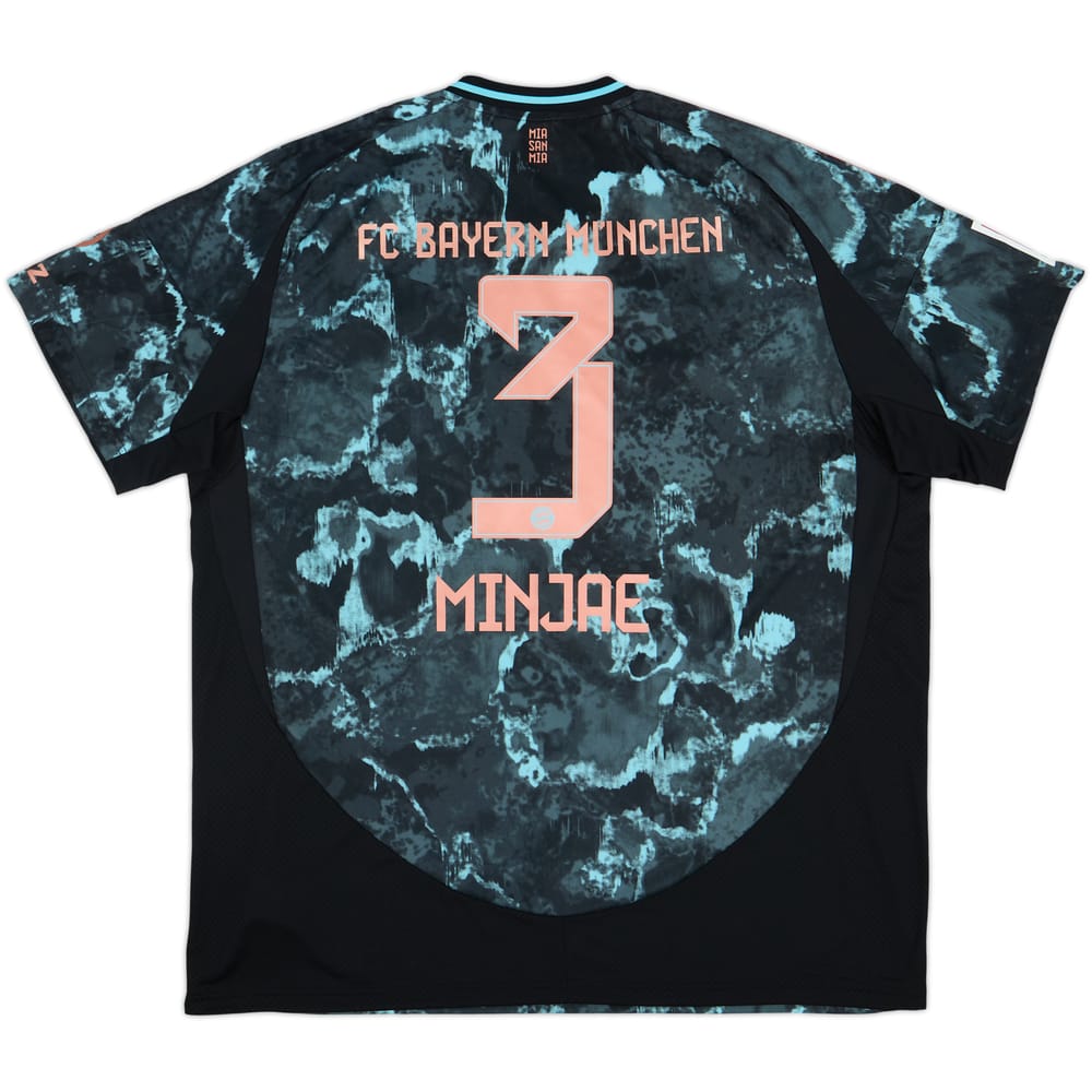 Camiseta de visitante del Bayern Munich 2024-25 Minjae #3 (XXL)