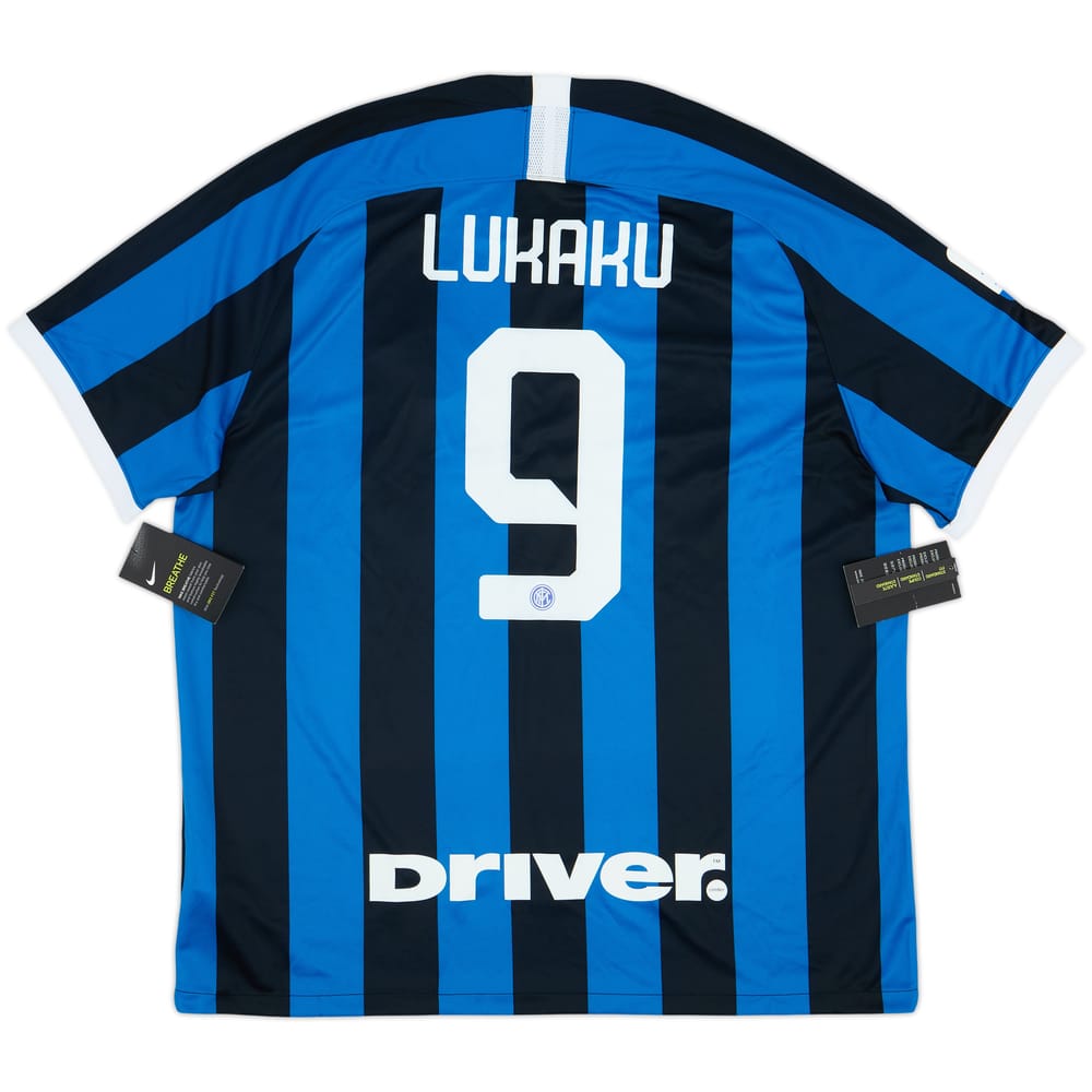 2019-20 Inter de Milán Camiseta de local Lukaku #9 (XXL)