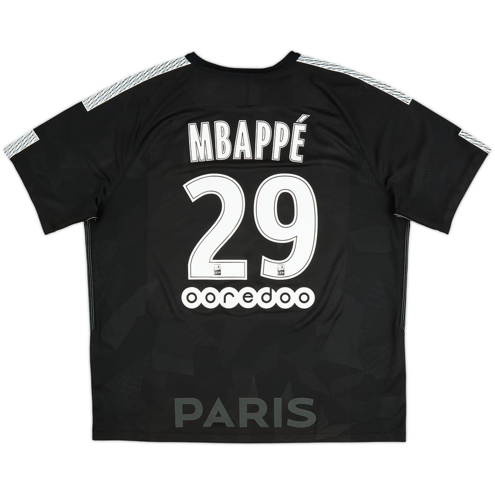 2017-18 Paris Saint-Germain Third Shirt Mbappe #29 - 9/10 - (XXL)