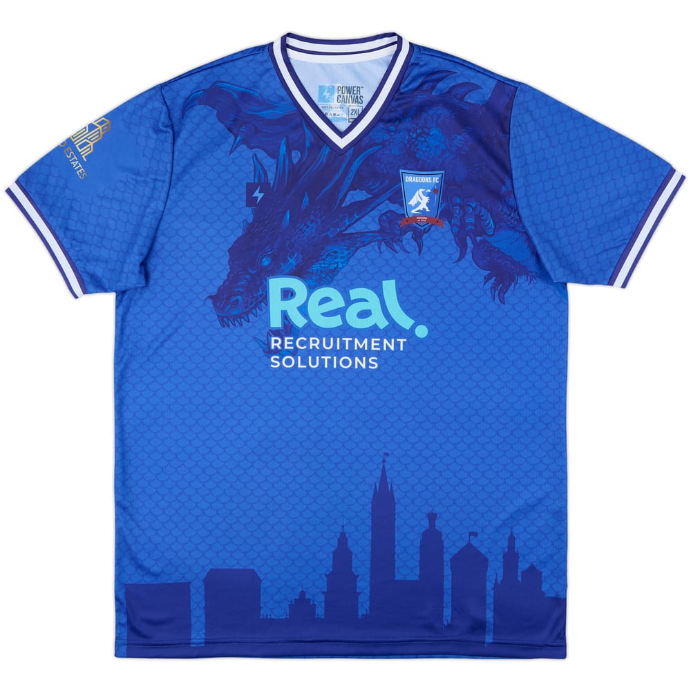 2022-24 Dragoons FC Home Shirt - 10/10 - (XXL)