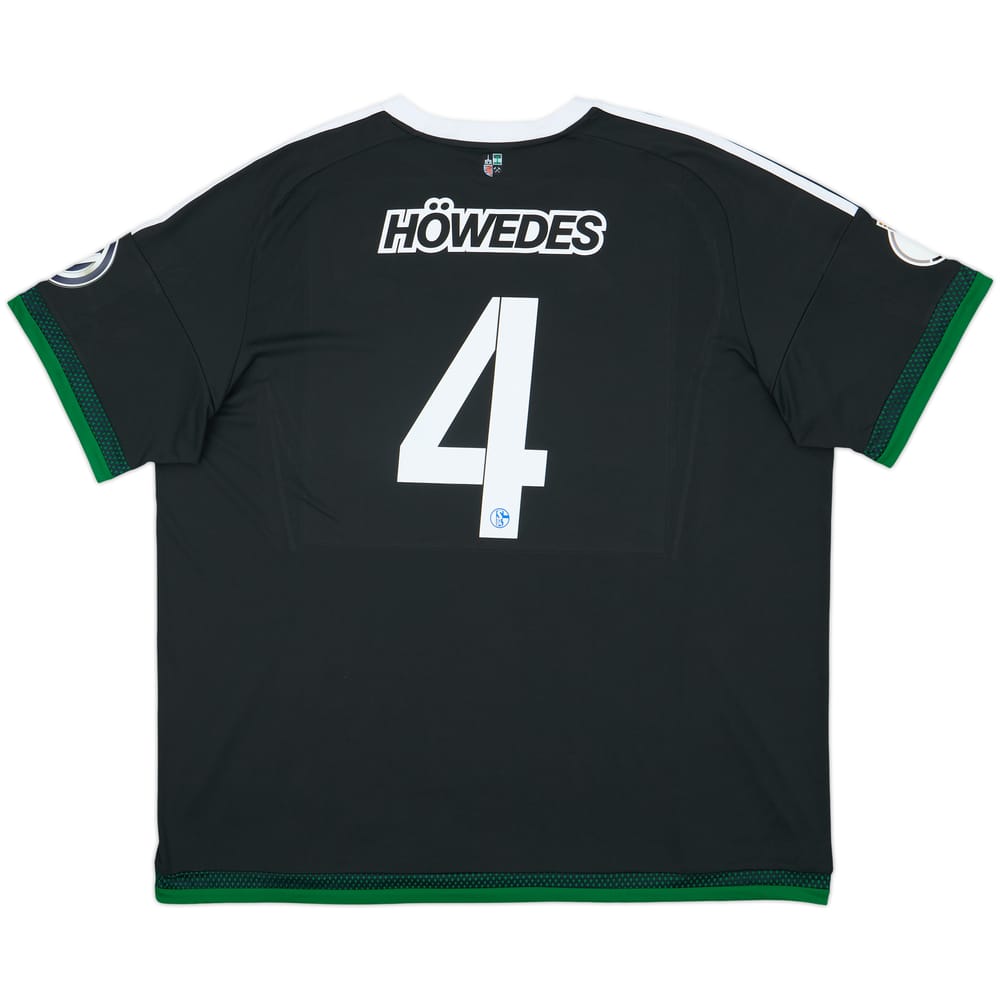 2015-17 Schalke Third Shirt Howedes #4 - 9/10 - (3XL)