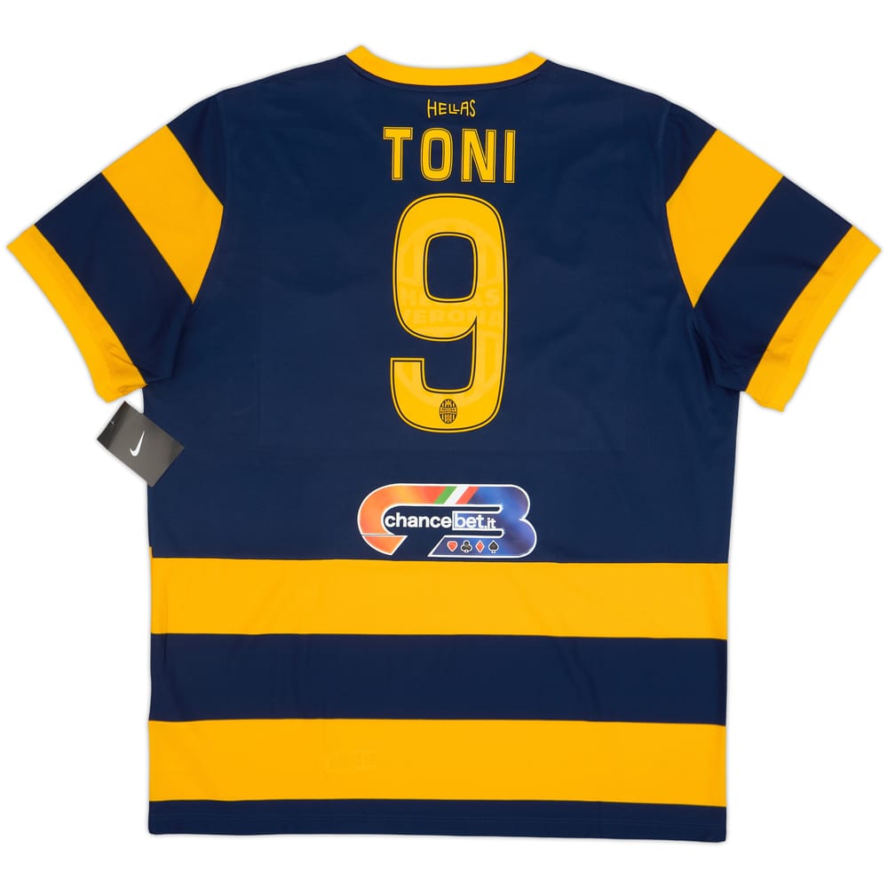2016-17 Hellas Verona Home Shirt Toni #9 (XXL)