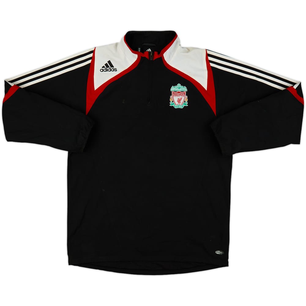 2007-08 Liverpool adidas 1/4 Zip Training Top - 5/10 - (M)