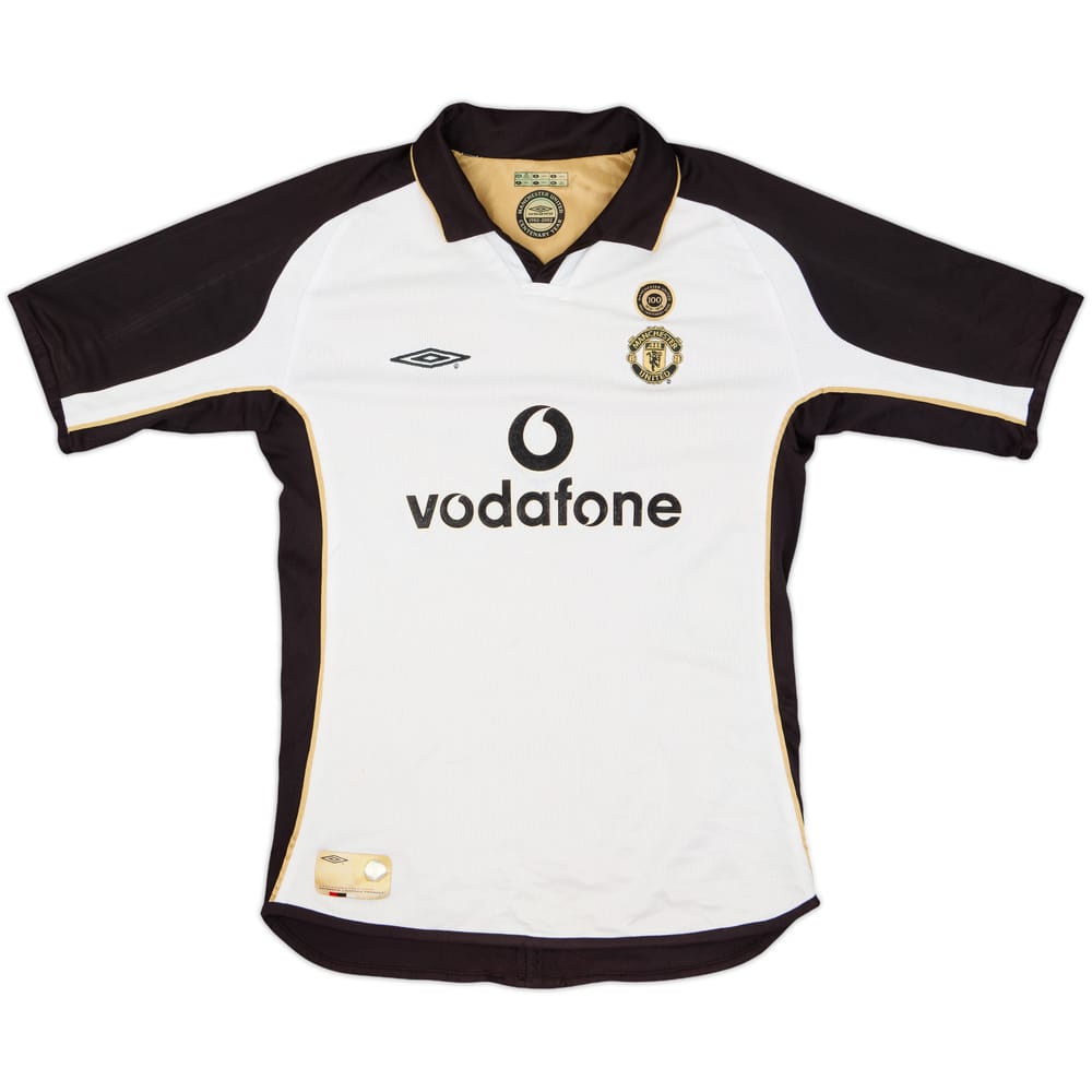2001-02 Manchester United Centenary Away/Third Shirt - 7/10 - (M.Boys)