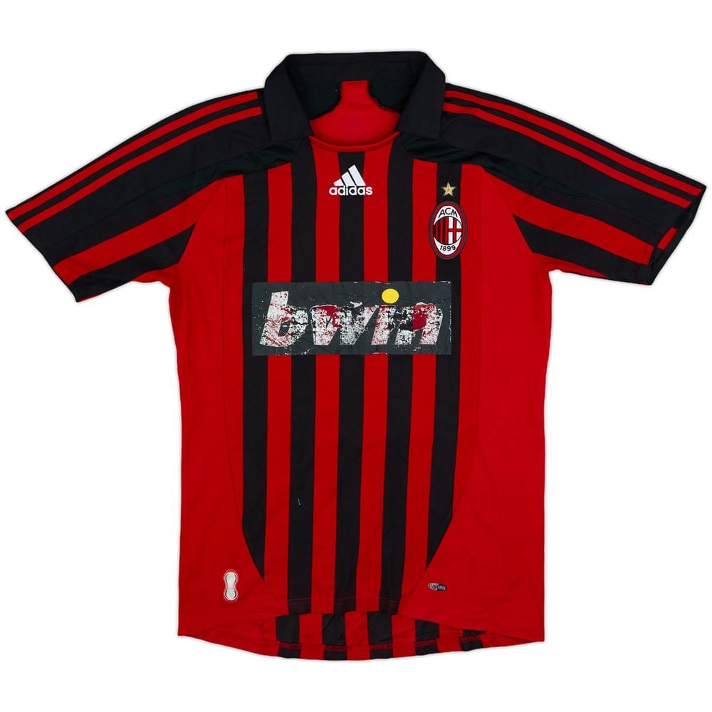 2007-08 AC Milan Home Shirt - 4/10 - (S)