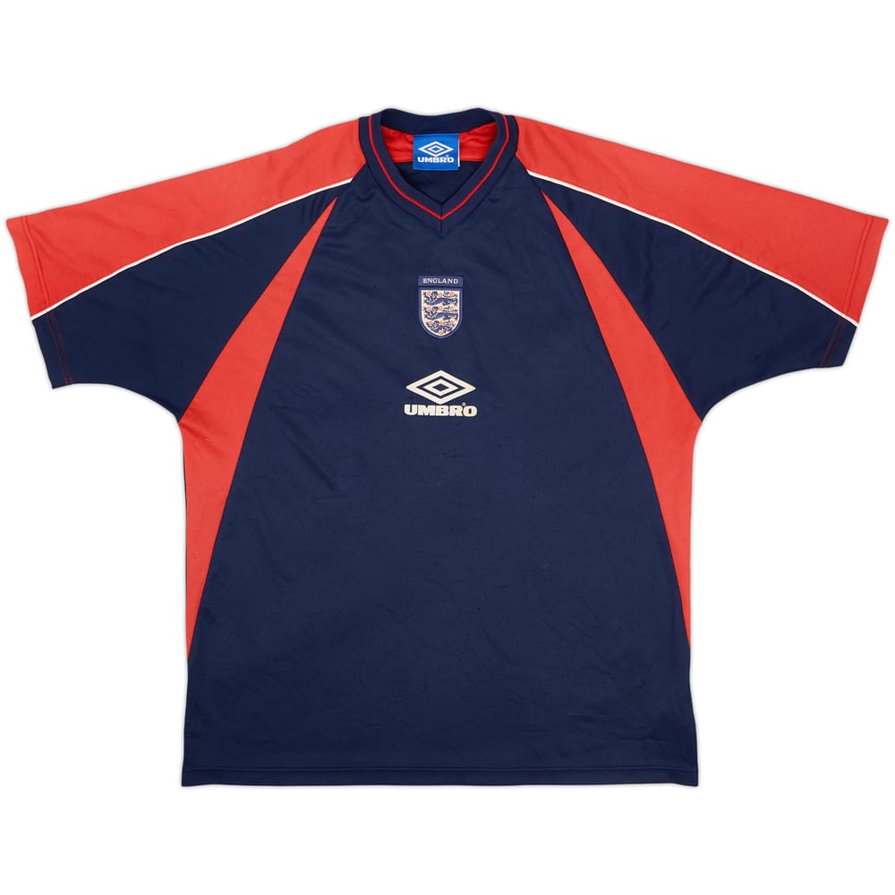 2000-02 England Umbro Training Shirt - 6/10 - (XL)
