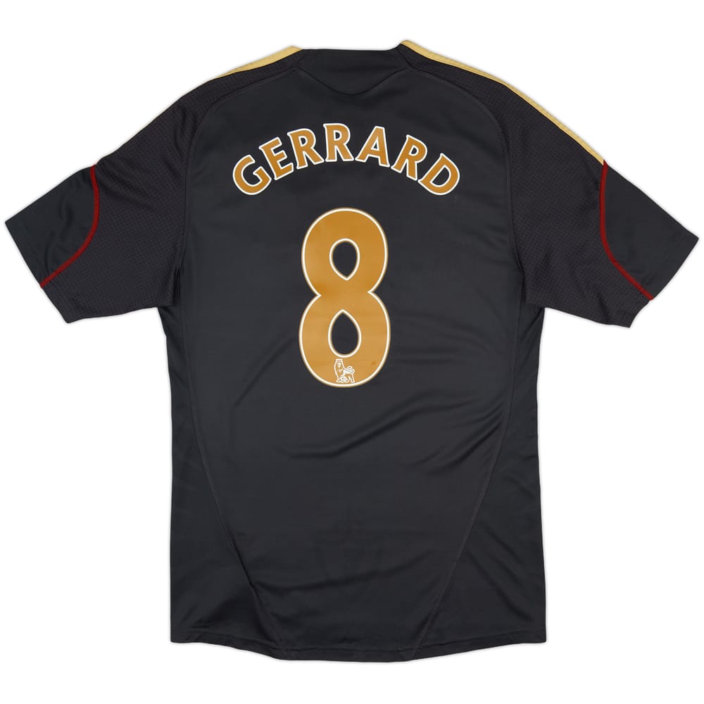 2009-10 Liverpool Away Shirt Gerrard #8 - 6/10 - (M)