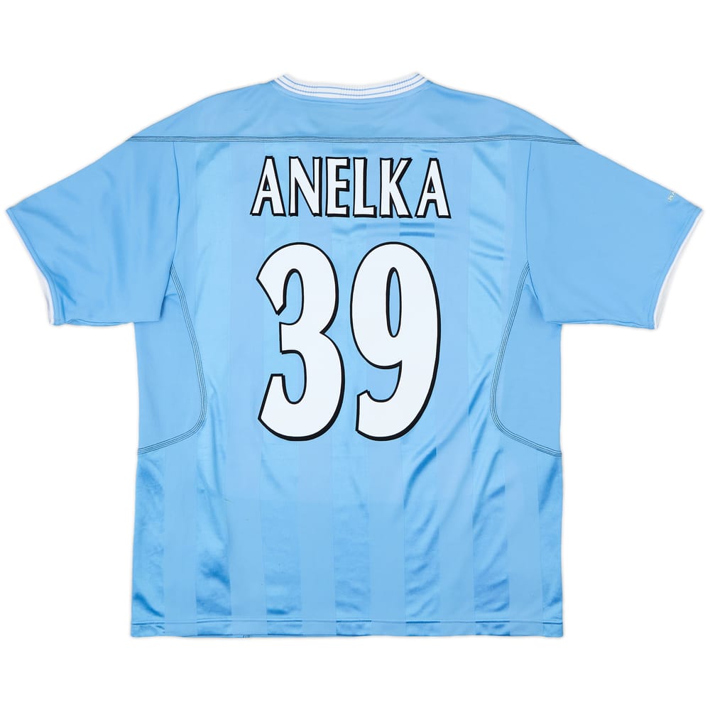 2003-04 Manchester City Home Shirt Anelka #39 - 6/10 - (M)