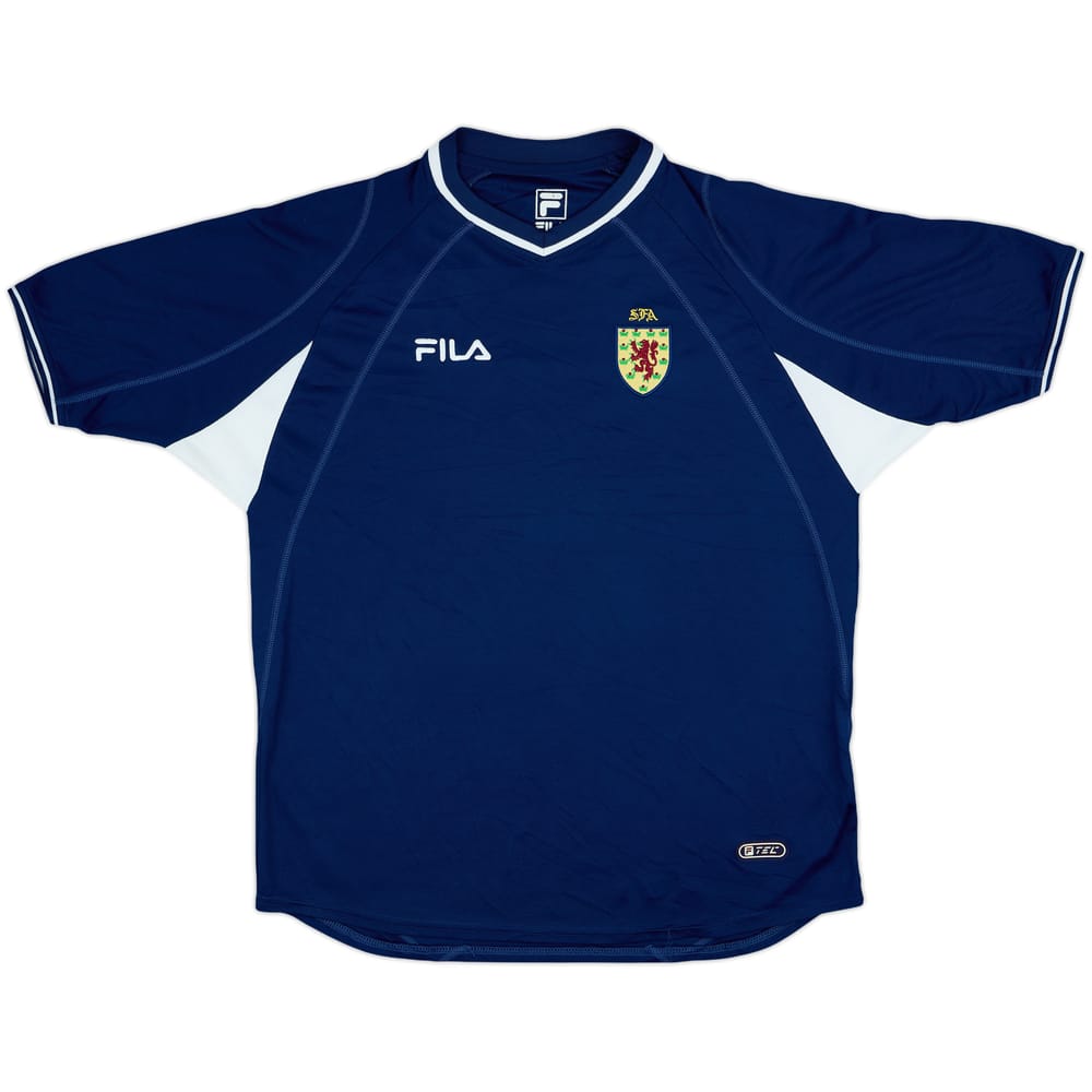 2000-02 Scotland Home Shirt - 8/10 - (L)
