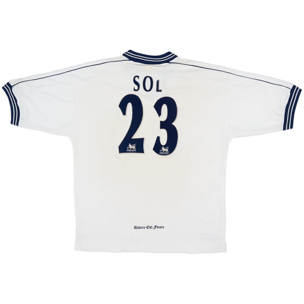 1997-99 Tottenham Home Shirt Sol #23 - 5/10 - (L)