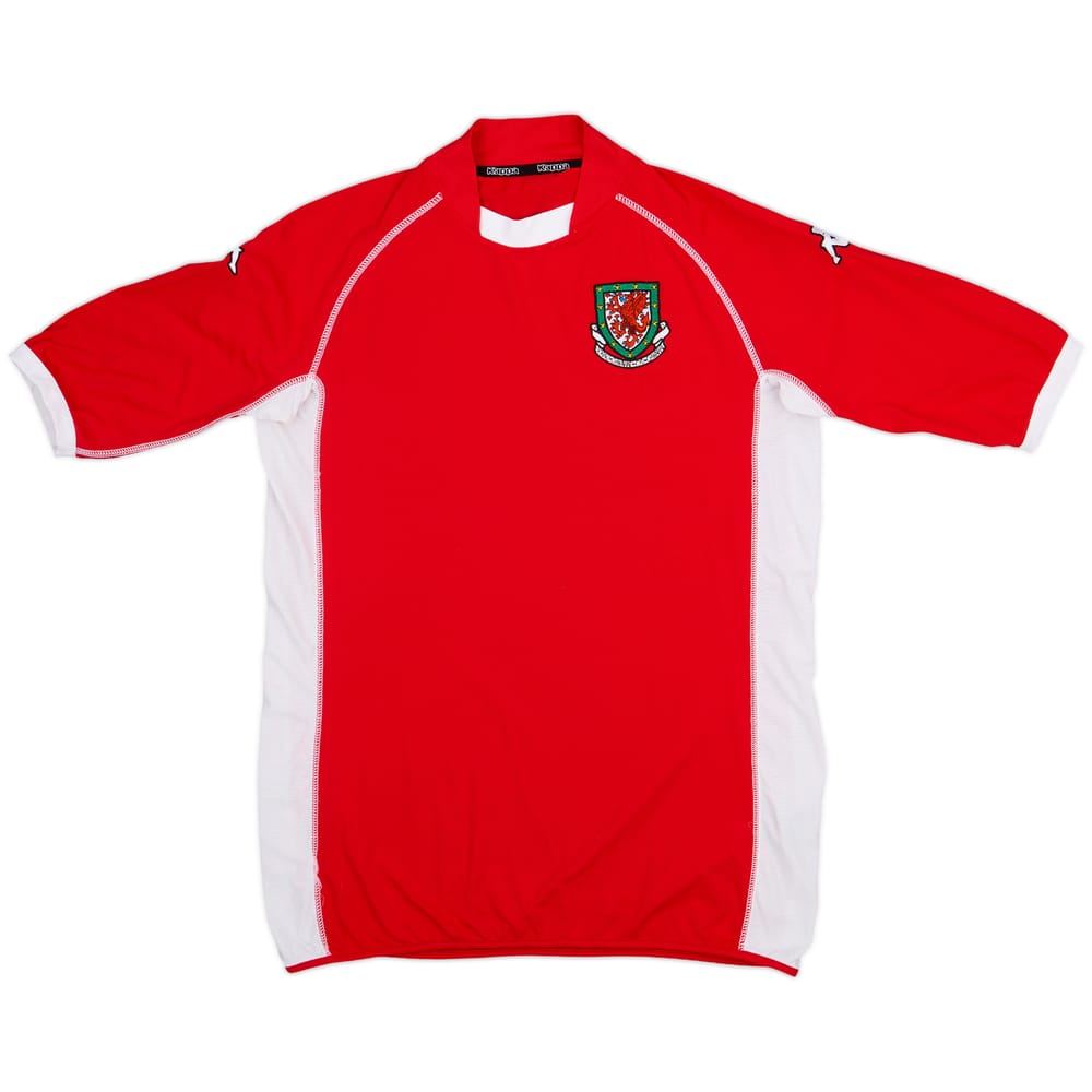 2002-04 Wales Home Shirt - 7/10 - (M)