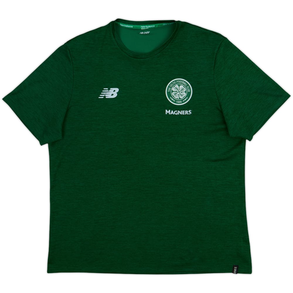 2017-18 Celtic New Balance Training Shirt - 7/10 - (M)