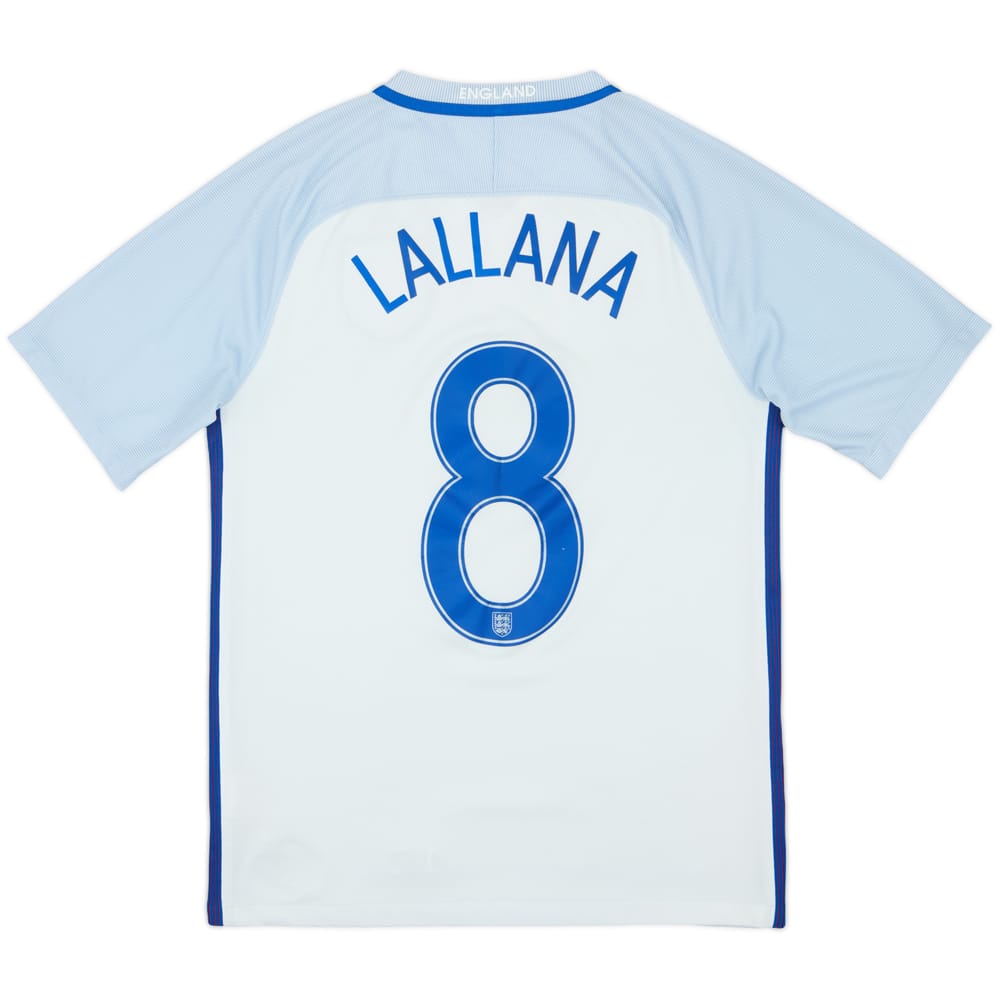 2016-17 England Home Shirt Lallana #8 - 6/10 - (S)