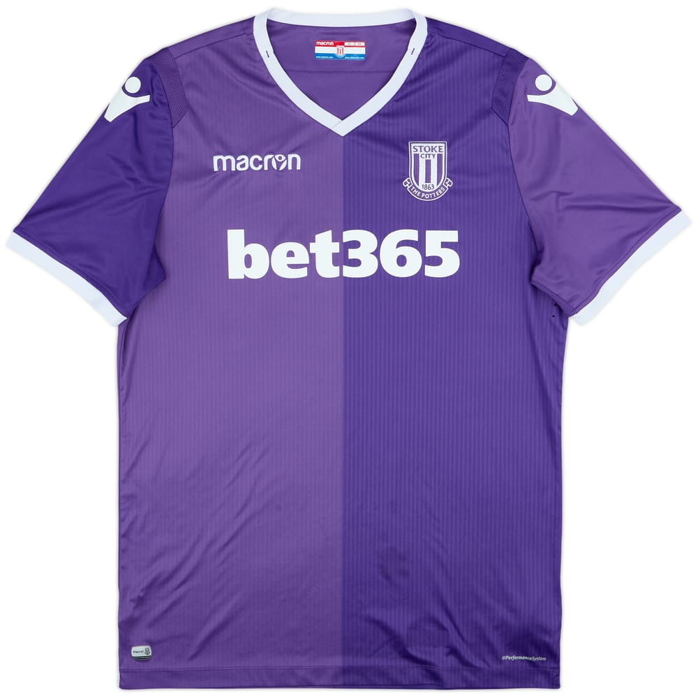 2018-19 Stoke City Away Shirt - 8/10 - (XXL)
