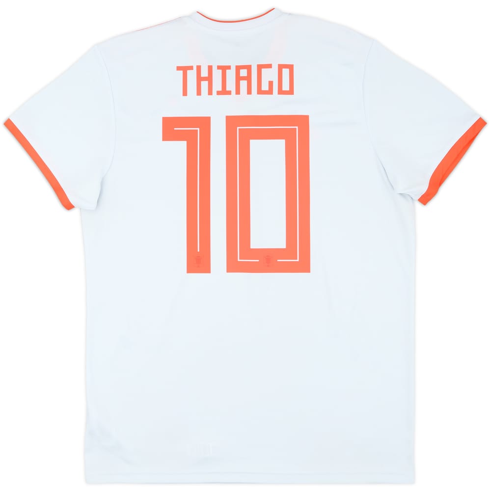 2018-19 Spain Away Shirt Thiago #10 - 7/10 - (L)