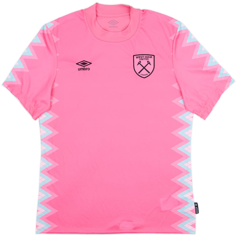 2020-21 West Ham Umbro Training Shirt - 10/10 - (L)