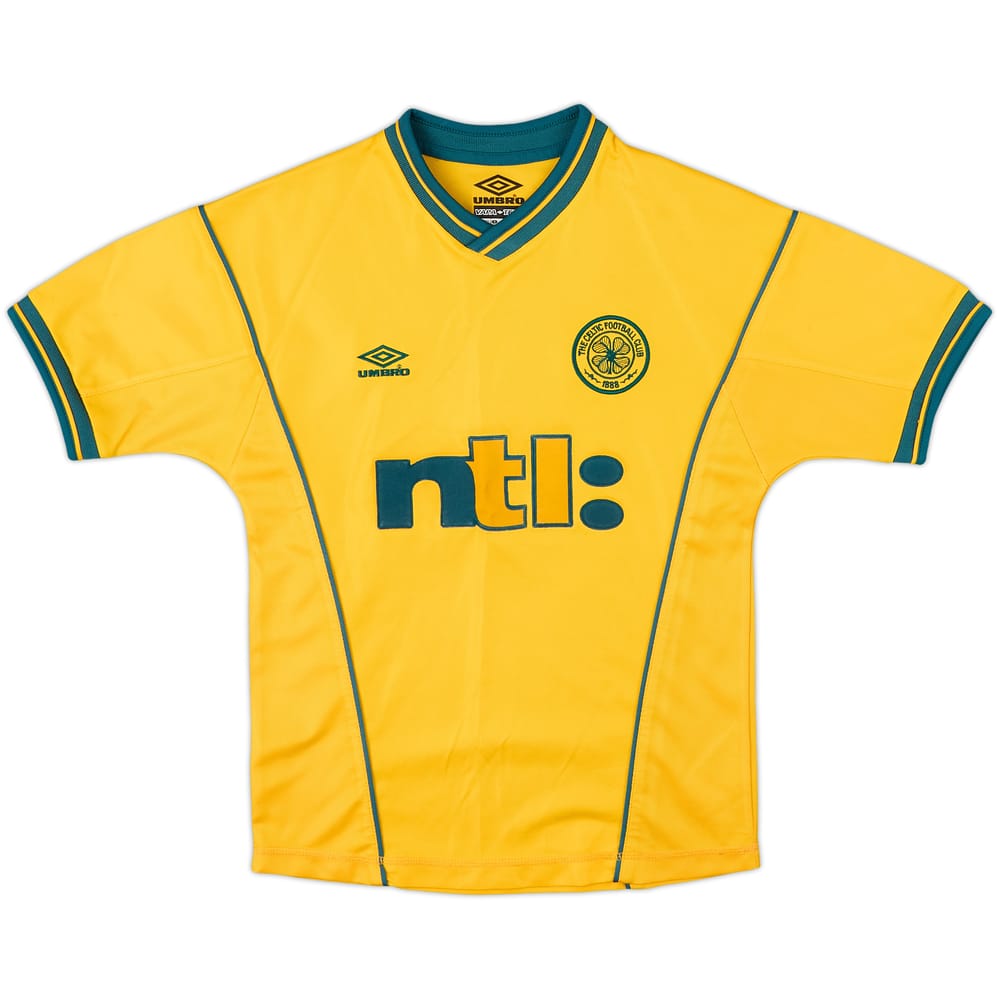 2002-03 Celtic Away Shirt - 9/10 - (S.Boys)