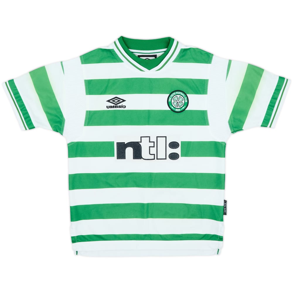 1999-01 Celtic Home Shirt - 7/10 - (S.Boys)