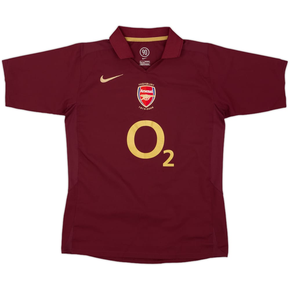 2005-06 Arsenal Home Shirt - 8/10 - (L.Boys)