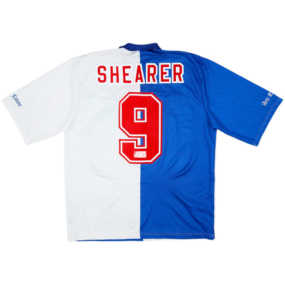 1994-95 Blackburn Rovers Home Shirt Shearer #9 - 7/10 - (XL)