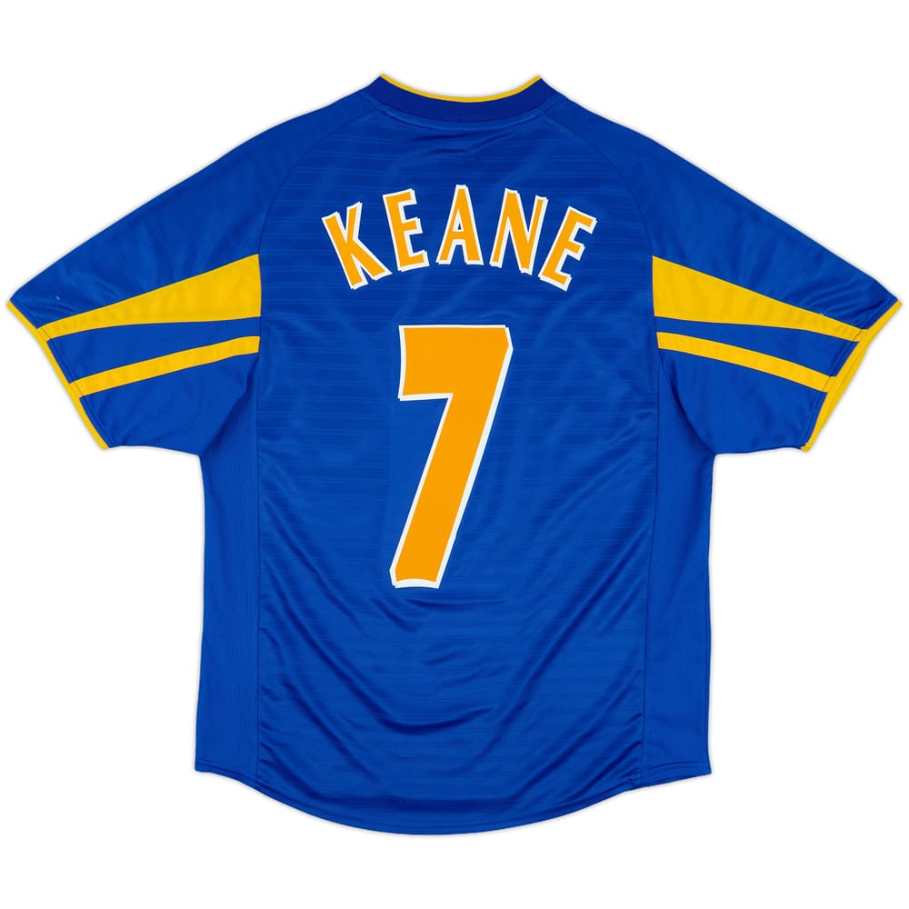2001-03 Leeds United Away Shirt Keane #7 - 8/10 - (S)