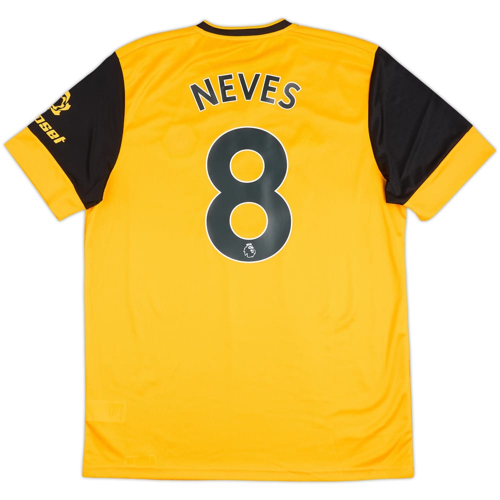 2020-21 Wolves Home Shirt Neves #8 - 10/10 - (L)