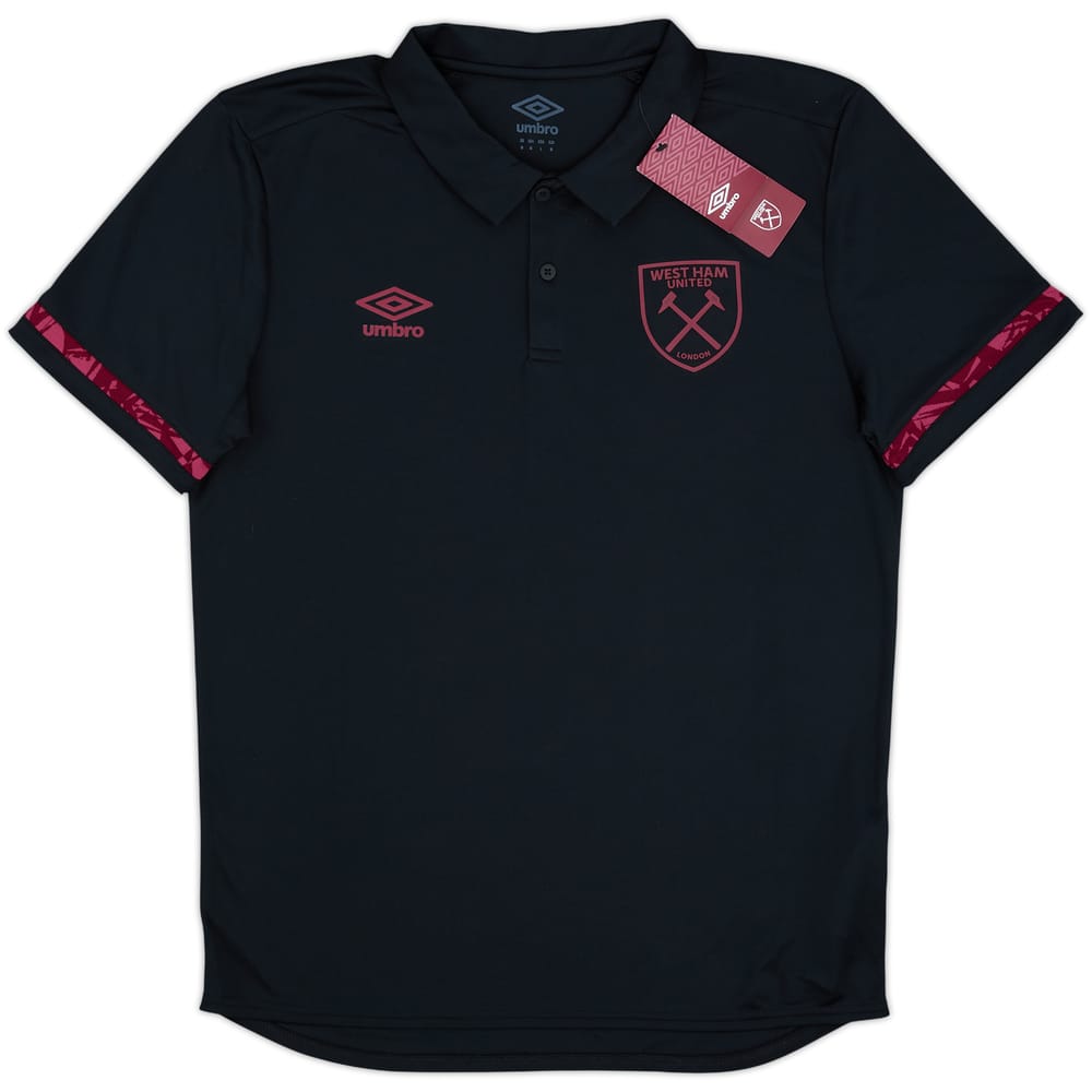 2020-21 West Ham Umbro Polo Shirt (M)