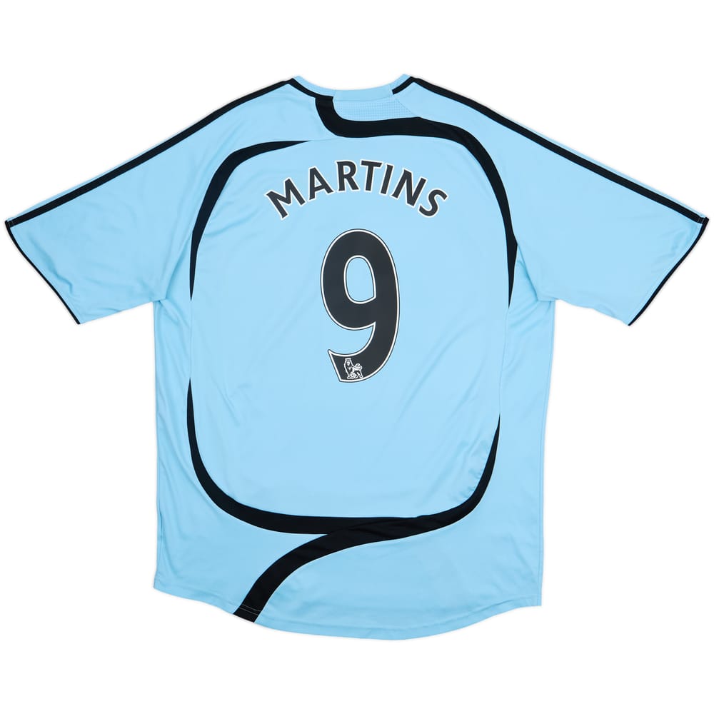 2007-08 Newcastle Away Shirt Martins #9 - 6/10 - (XL)