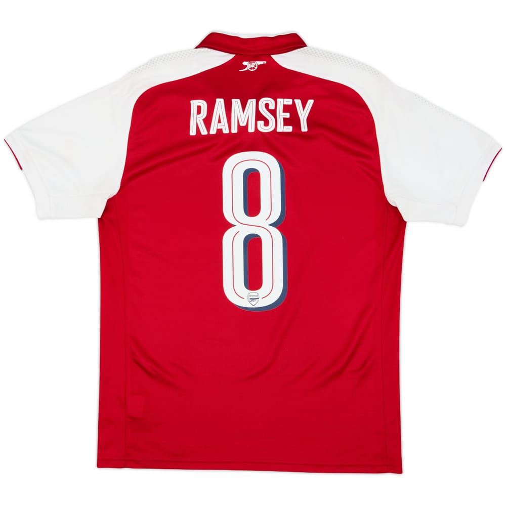 2017-18 Arsenal Home Shirt Ramsey #8 - 8/10 - (S)