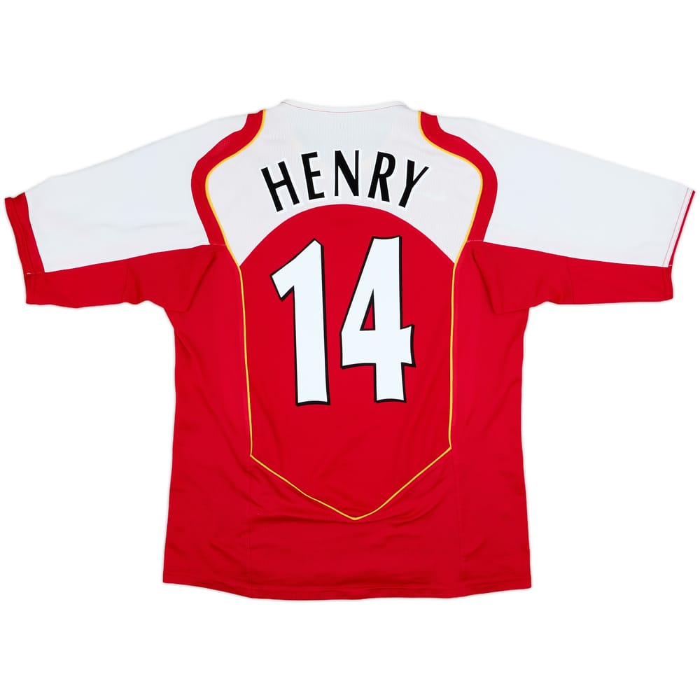2004-05 Arsenal Home Shirt Henry #14 - 9/10 - (L)