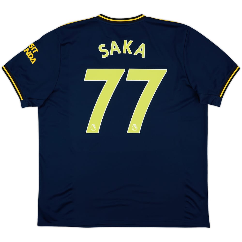 2019-20 Arsenal Third Shirt Saka #77 - 10/10 - (XL)