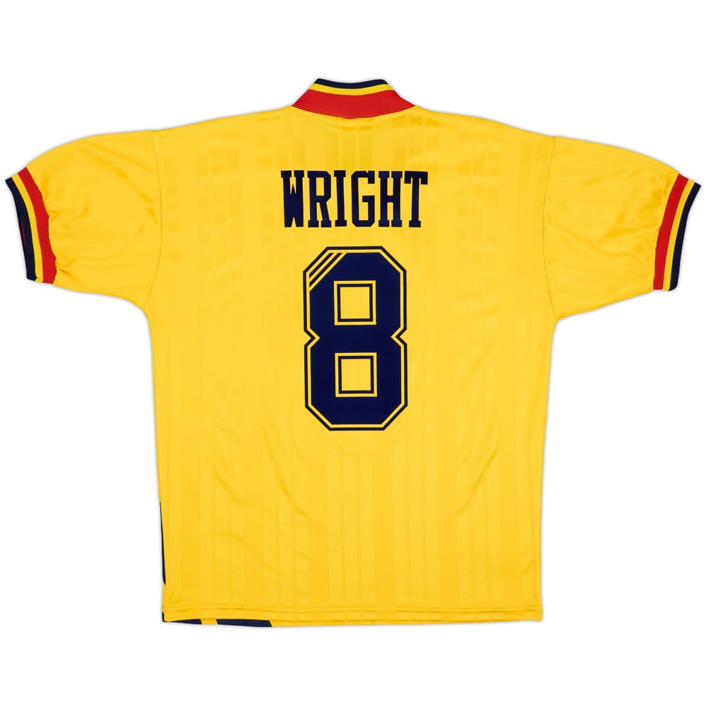 1993-94 Arsenal Away Shirt Wright #8 - 8/10 - (M)