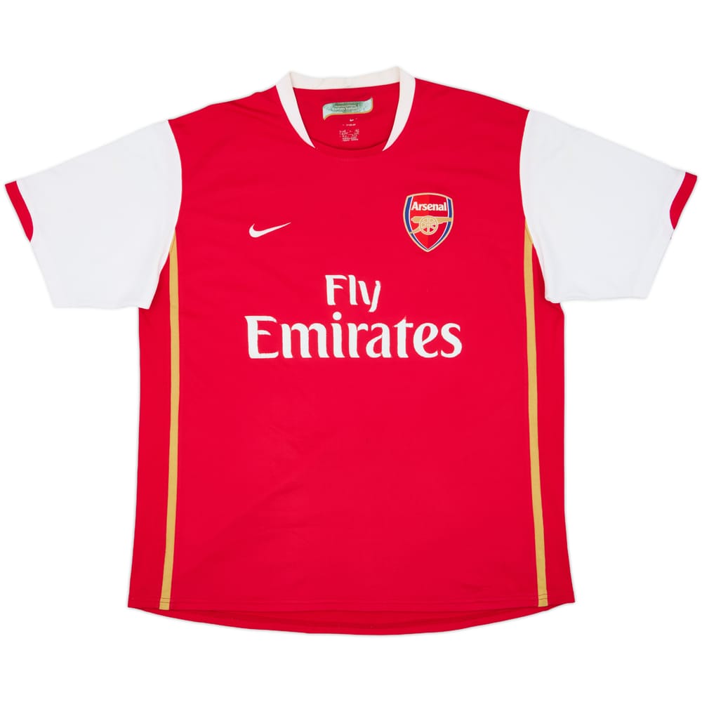 2006-08 Arsenal Home Shirt - 5/10 - (XL)