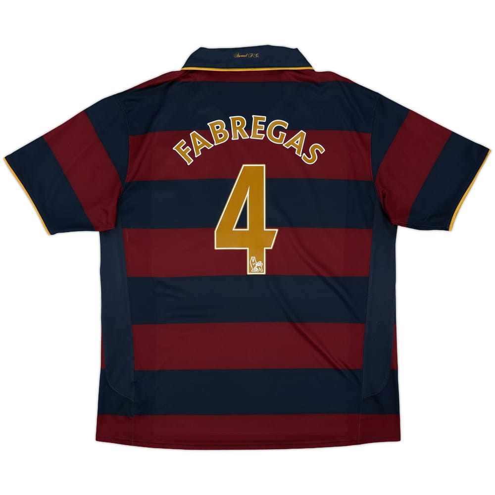 2007-08 Arsenal Third Shirt Fabregas #4 - 8/10 - (XL)