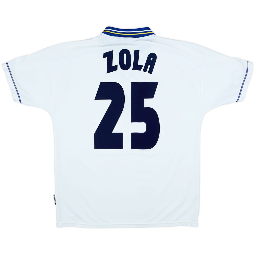 1998-00 Chelsea Away Shirt Zola #25 - 8/10 - (L)