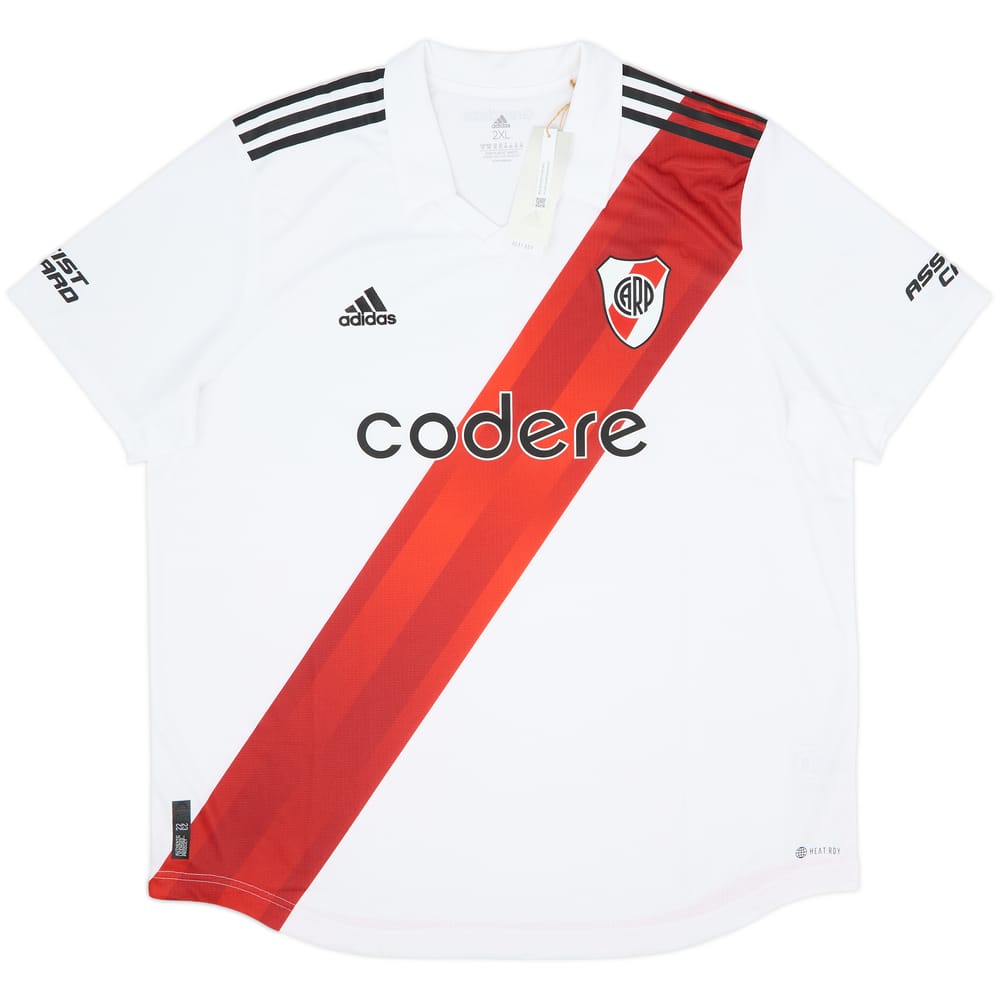 Camiseta auténtica de local de River Plate 2022 (XXL)