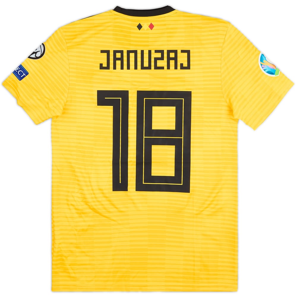2019 Belgium Match Issue Away Shirt Januzaj #18