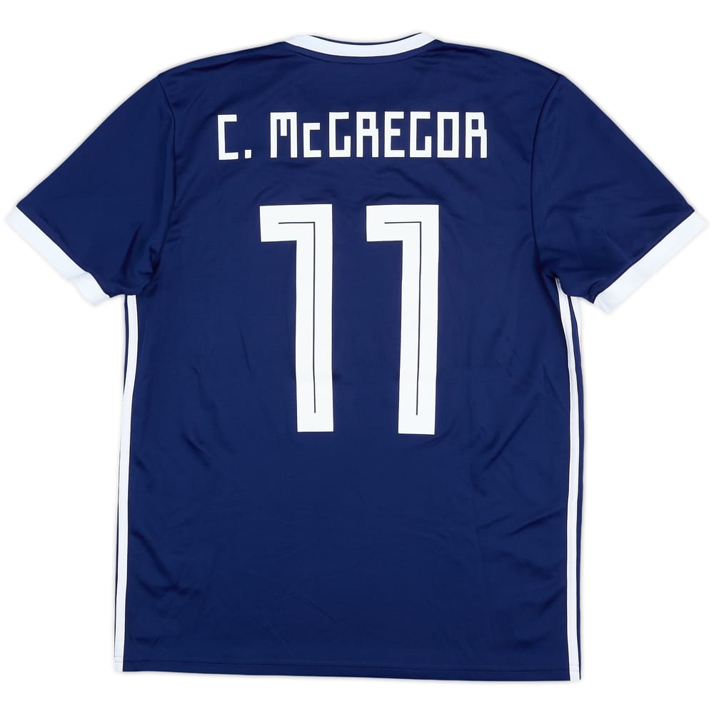 2018 Scotland Match Issue Home Shirt C.McGregor #11