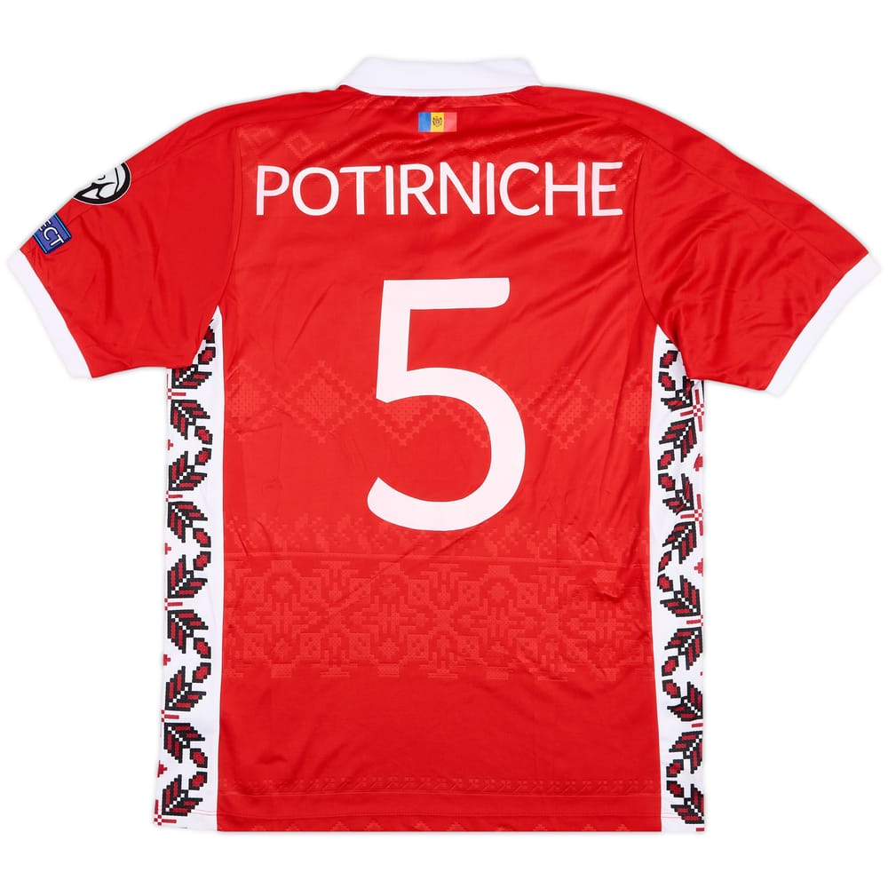 2016-22 Moldova Player Issue Third Shirt Potirniche #5