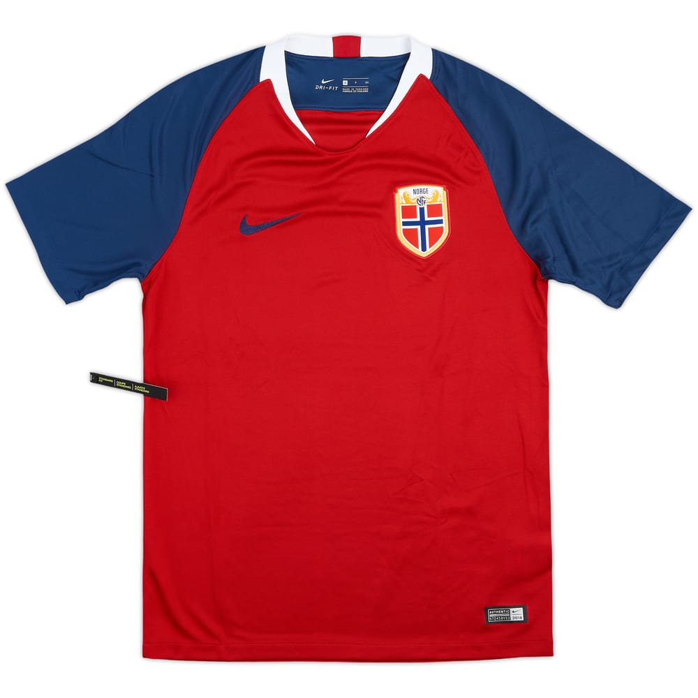 2018-19 Norway Home Shirt (S)